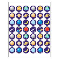 オキナ パリオシール 惑星シール 直径17mm PS1331 1袋（210片）