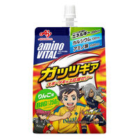 味の素 アミノバイタル ゼリー ドリンク ガッツギア りんご味 アミノ酸 bcaa ビタミン 栄養補助食品 1セット（24個）