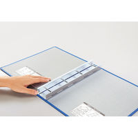 コクヨ チューブファイルロングボディ A4縦 40mmとじ フ-L644NB 1冊