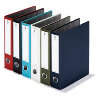 コクヨ　チューブファイル　NEOS　A4タテ　とじ厚50mm　オリーブグリーン　両開きパイプ式ファイル　フ-NE650DG　1冊