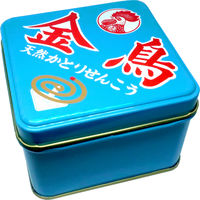 天然除虫菊 金鳥の渦巻 ミニサイズ 20巻 蚊取り線香 エコ＆レトロデザイン缶 1セット（3個） KINCHO キンチョー