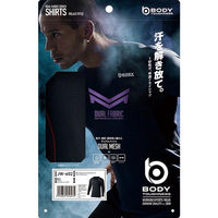 おたふく手袋 BTデュアルメッシュ ロングスリーブ クルーネックシャツ JW-602-2113527 1枚（直送品）