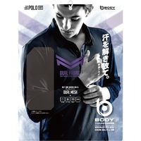 おたふく手袋 JW-604 メッシュポロシャツ ロング 16紺 3L JW-604-2113894 1枚（直送品）