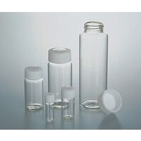 アズワン 【洗浄済】SCCスクリュー管瓶 白 110ml 1箱(10本×5袋入) 7-2110-20 1箱(50本)（直送品）