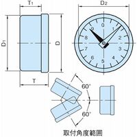 イマオコーポレーション エンプラダイアルインジケーター PD PD70R1/20 1個（直送品）