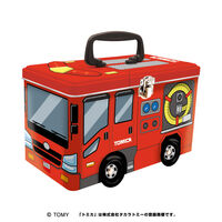 トミカトランク缶／消防車 1個 お菓子 クリスマス 個包装 プチギフト