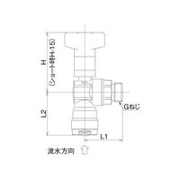 オンダ製作所 CBWL1型 逆止弁付ボールバルブ CBWL1-1320M-S 1個（直送品）