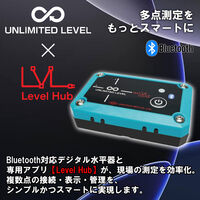 アカツキ製作所 多点式デジタル平面水準器 青 MDM88XY-C 1台（直送品）