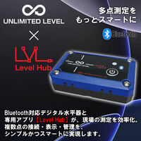 アカツキ製作所 多点式デジタル平面水準器 紺 MDM88XY-N 1台（直送品）