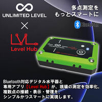 アカツキ製作所 多点式デジタル平面水準器 緑 MDM88XY-G 1台（直送品）