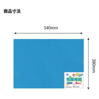 エヒメ紙工 色画用紙 四切あお YIG4-B 1セット(1冊×10)（直送品）