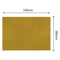エヒメ紙工 色画用紙 四切きん YIG4-GOL 1セット(1冊×10)（直送品）