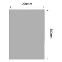 エヒメ紙工 色画用紙 八切ぎん YIG8-SIL 1セット(1冊×10)（直送品）