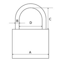 アイアイ 同一キー 南京錠 真鍮 ダブルロック 30mm 2個入り IB-009 1セット(8個:2個×4セット)（直送品）