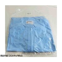 アズワン 無塵衣・AS199C(男女兼用・クリーン洗浄済)ブルー M FH199Cー02 1-7866-02-78 1枚（直送品）