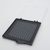 アズワン 精密部品保管搬送ケース 85×85×12mm 2-3303-13 1個（直送品）