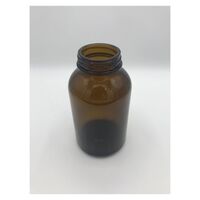 アズワン 規格瓶(広口) 茶褐色 570mL 1箱(24本入) 2-4999-71 1箱(24本)（直送品）