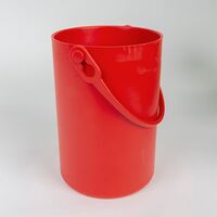 Heathrow Scientific セーフティボトルキャリア(オートクレーブ可能)4.5L 赤 120911 1個 4-6827-01（直送品）