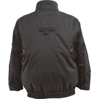 原田産業 ハラダ EX.WORKERS E/Fウェア長袖ブルゾンAS ブラック S 33700-832 1着 715-8283（直送品）