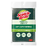 スリーエム（3M）スコッチ・ブライト ナイロンたわしS大型サイズ Aー12S 緑 1セット（1個×5）
