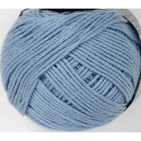 ダルマ(DARUMA) 手編み糸 リネンラミーコットン 50g col.2 ブルー系 4180 DRM4180-2 1セット(5玉)（直送品）