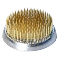 石崎剣山製作所 勝丸型剣山小丸真鍮No.104 2048191 1個（直送品）