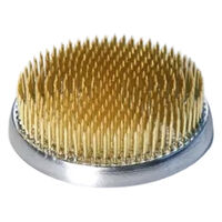 石崎剣山製作所 勝丸型剣山大丸真鍮No.106 2048211 1個（直送品）