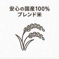 毎日のごはん　5kg　精白米 国産ブレンド米 木徳神糧 1袋 オリジナル
