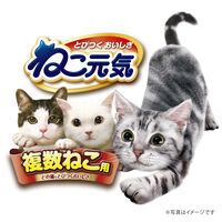 ねこ元気 複数ねこ用 お魚とお肉ブレンドまぐろ・かつお・白身魚・チキン入り 国産 5.0kg 1袋 ユニ・チャーム キャットフード