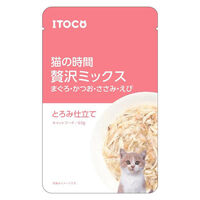 iACL 猫の時間 まぐろ・かつお・ささみ・えび 60g 1セット（1個×3） イトウアンドカンパニーリミテッド キャットフード