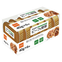 iACL 良品素材 ミニアルミトレイ ビーフ&野菜 40g×6個 1セット（1箱×3） イトウアンドカンパニーリミテッド