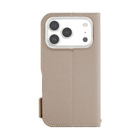 トリニティ iPhone 17 Pro 耐衝撃 フリップケース グレージュ AJ-IP25M3-FN-SHDBE 1個（直送品）