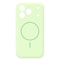 トリニティ iPhone 17 Pro MagSafe シリコンケース ミントグリーン AJ-IP25M3-CR-MGR 1個（直送品）