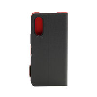 トリニティ arrows We2 [Smart Flip] フリップケース ブラック TR-AR25W-FNS-LBK 1個（直送品）