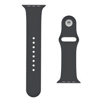 トリニティ Apple Watch 42-49mm スポーツバンド チャコールグレー TR-AW26L-ABES-BK 1個（直送品）