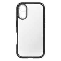 トリニティ iPhone 17 耐衝撃 ケース マットクリア×ブラック TR-IP25M2-GRUSL-AGBK 1個（直送品）
