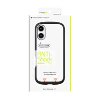 トリニティ iPhone 17 ケース クリア×ブラック TR-IP25M2-LDSL-CLBK 1個（直送品）