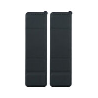 トリニティ 折りたたみ式ノートパソコンスタンド 貼り付け式 コンパクトタイプ ブラック TR-LPS-FD-LBK 1個（直送品）