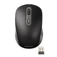 ワイヤレスマウス 静音 Bluetooth/無線2.4GHz 6ボタン 充電式 黒 M-MY35MBSABK エレコム 1個（直送品）