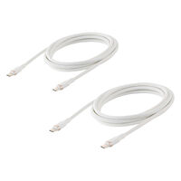 タイプCケーブル USB-C to C 2本セット 2ｍ 100W 高速充電 白 MPA-CCECSS20WW エレコム 1個（直送品）