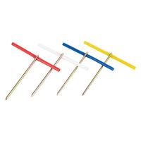 エバニュー EKA125/グラウンドポイントラバー2(10本入) 青 EKA125 1組（直送品）