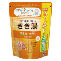 きき湯 炭酸入浴剤 食塩炭酸湯 スプーンなし2回分増量 420g お湯の色 乳緑色の湯（にごりタイプ）1セット（1個×3） アース製薬