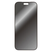 トリニティ アジュテ iPhone 18 Pro 覗き見防止 透明長持ち 複合ガラス 黒 AJ-IP26M3-G3-W2S2LPK 1個（直送品）