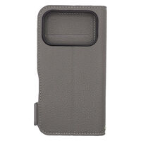 トリニティ アジュテ iPhone 18 Pro/17 Pro 耐衝撃フリップケース 濃灰 AJ-IP26M3-FN-SHCGY 1個（直送品）