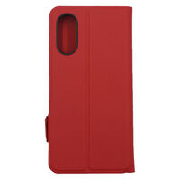 トリニティ arrows We3 [SmartFlip] 薄型フリップケース 赤 TR-AR26W-FNS-LRD 1個（直送品）