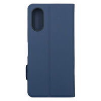 トリニティ arrows We3 [SmartFlip] 薄型フリップケース 紺 TR-AR26W-FNS-LNV 1個（直送品）
