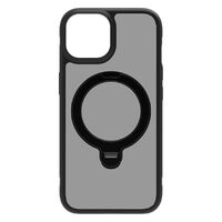 トリニティ iPhone 15/14/13 MagSafe スタンドケース 黒リング TR-IP23M2-MOL-MBKBK 1個（直送品）