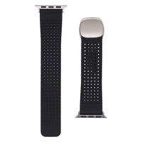 トリニティ Apple Watch 42mmほか ブロック 磁石バックルバンド ブラック TR-AW26S-ABMBS-BK 1個（直送品）