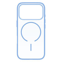 トリニティ iPhone 18 Pro Max ほか Luce クリアケース 透明×青 TR-IP26L3-LUMS-CSMBL 1個（直送品）
