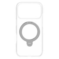 トリニティ iPhone 18 Pro ほか Mag-on スタンドケース 銀リング TR-IP26M3-MOL-MCLSV 1個（直送品）